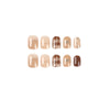 12 Sizes-24 Pcs Press On Nails JP2126