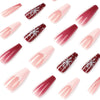 12 Sizes-24 Pcs Press On Nails JP1905