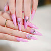 12 Sizes-24 Pcs Press On Nails JP1276