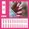 12 Sizes-24 Pcs Press On Nails W1151
