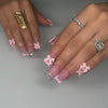 12 Sizes-24 Pcs Press On Nails BZ1417