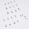 12 Sizes-24 Pcs Press On Nails JP1013