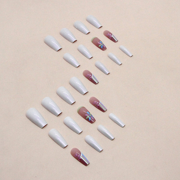12 Sizes-24 Pcs Press On Nails W1092