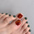 12 Sizes-24 Pcs Press On Nails JP1186