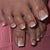 12 Sizes-24 Pcs Press On Nails JP2470