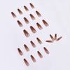 12 Sizes-24 Pcs Press On Nails JP1058