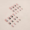 12 Sizes-24 Pcs Press On Nails W807