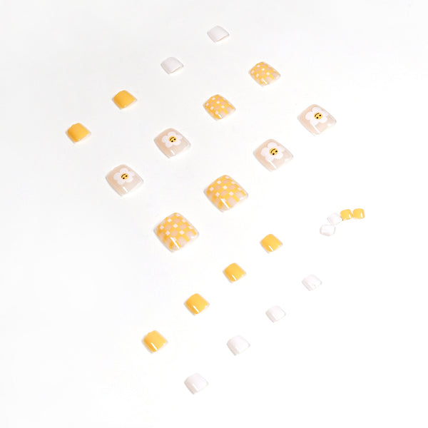 12 Sizes-24 Pcs Press On Nails JP1175