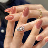 12 Sizes-24 Pcs Press On Nails JP2327