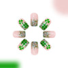 12 Sizes-24 PcsPress On Nails C792