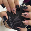 12 Sizes-24 Pcs Press On Nails W407
