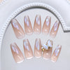12 Sizes-24 Pcs Press On Nails Z1075