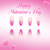 12 Sizes-24 Pcs Press On Nails C1472