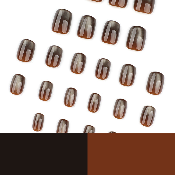 12 Sizes-24 Pcs Press On Nails JP4153