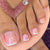 12 Sizes-24 Pcs Press On Nails F062