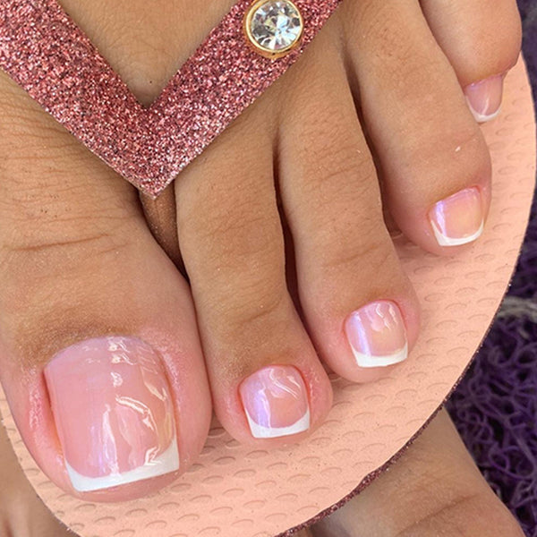 12 Sizes-24 Pcs Press On Nails F062
