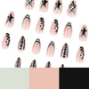 12 Sizes-24 Pcs Press On Nails JP4066