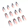 12 Sizes-24 Pcs Press On Nails JP1334