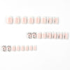 12 Sizes-24 Pcs Press On Nails JP2580