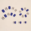 12 Sizes-24 Pcs Press On Nails R718