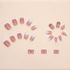 12 Sizes-24 Pcs Press On Nails Z536