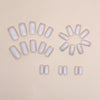 12 Sizes-24 Pcs Press On Nails W1309
