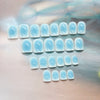 12 Sizes-24 Pcs Press On Nails R518