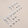 12 Sizes-24 Pcs Press On Nails W1041