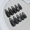 12 Sizes-24 Pcs Press On Nails W2119