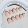 12 Sizes-24 Pcs Press On Nails W1892