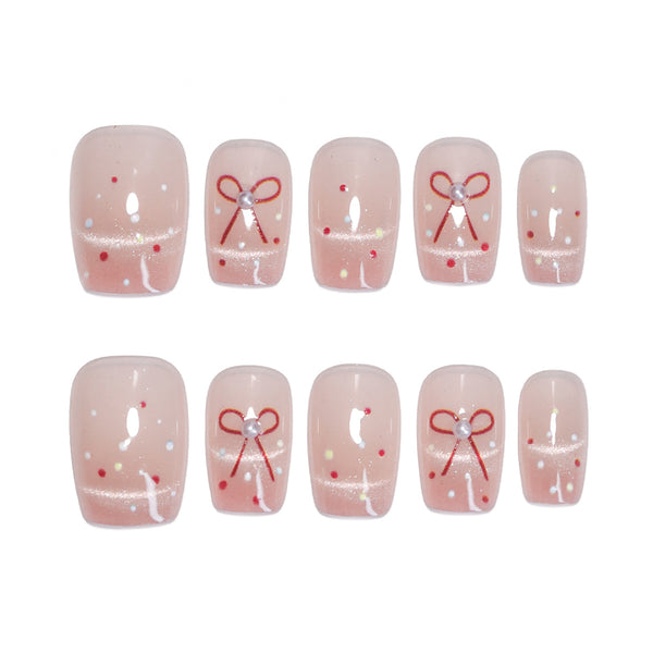 12 Sizes-24 Pcs Press On Nails SP142