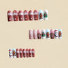 12 Sizes-24 Pcs Press On Nails Y1216
