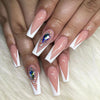 12 Sizes-24 Pcs Press On Nails JP1725