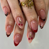 12 Sizes-24 Pcs Press On Nails JP4050