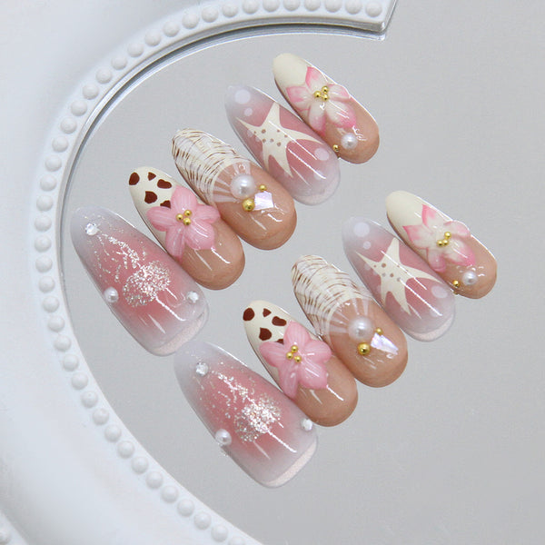 30 Pcs Press On Nails Z1225