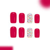 12 Sizes-24 Pcs Press On Nails C1536