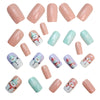 12 Sizes-24 Pcs Press On Nails Y1223