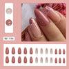 12 Sizes-24 Pcs Press On Nails W1196