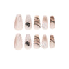 12 Sizes-24 Pcs Press On Nails JP1534