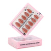 Glamhalo Premiere 30pcs Press On Nails – Eco-Friendly Perfect Fit - GD41