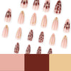 12 Sizes-24 Pcs Press On Nails JP3790