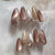 12 Sizes-24 Pcs Press On Nails Z980