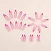 12 Sizes-24 Pcs Press On Nails W1151