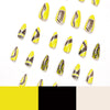 12 Sizes-24 Pcs Press On Nails JP1817