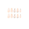 12 Sizes-24 Pcs Press On Nails JP1680