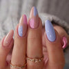 12 Sizes-24 Pcs Press On Nails W118