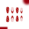 12 Sizes-24 Pcs Press On Nails C1229