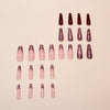 12 Sizes-24 Pcs Press On Nails W1492