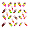 12 Sizes-24 Pcs Press On Nails Y853