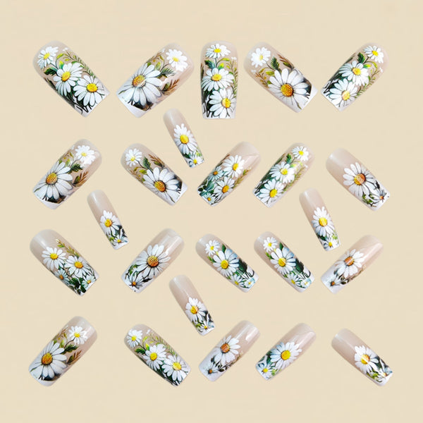 12 Sizes-24 Pcs Press On Nails y2087-24